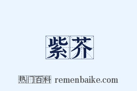 紫芥是什么意思的图片
